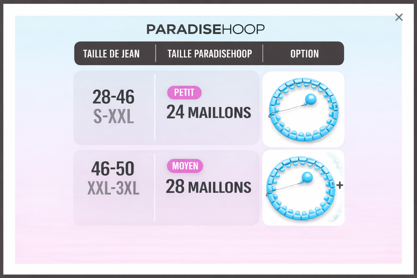 Hula Hoop Fitness Ajustable – Entraînement & Tonification | ParadiseHoop